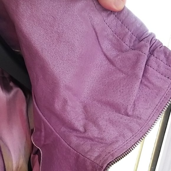 Danier Leather Jacket  Metallic Sheen 3XS  (XXXS) - Picture 14 of 15